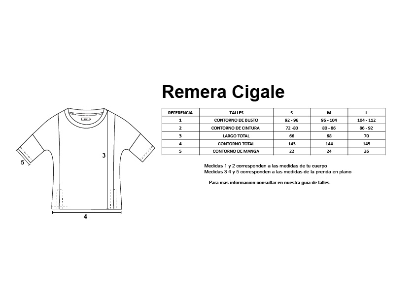 Remera Cigale